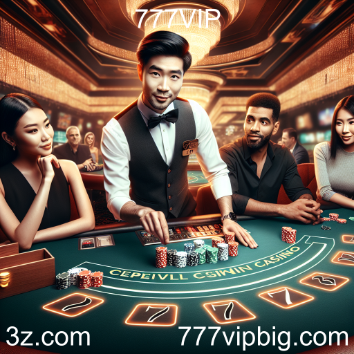 A Experiência Imersiva do Cassino Ao Vivo no 777VIP